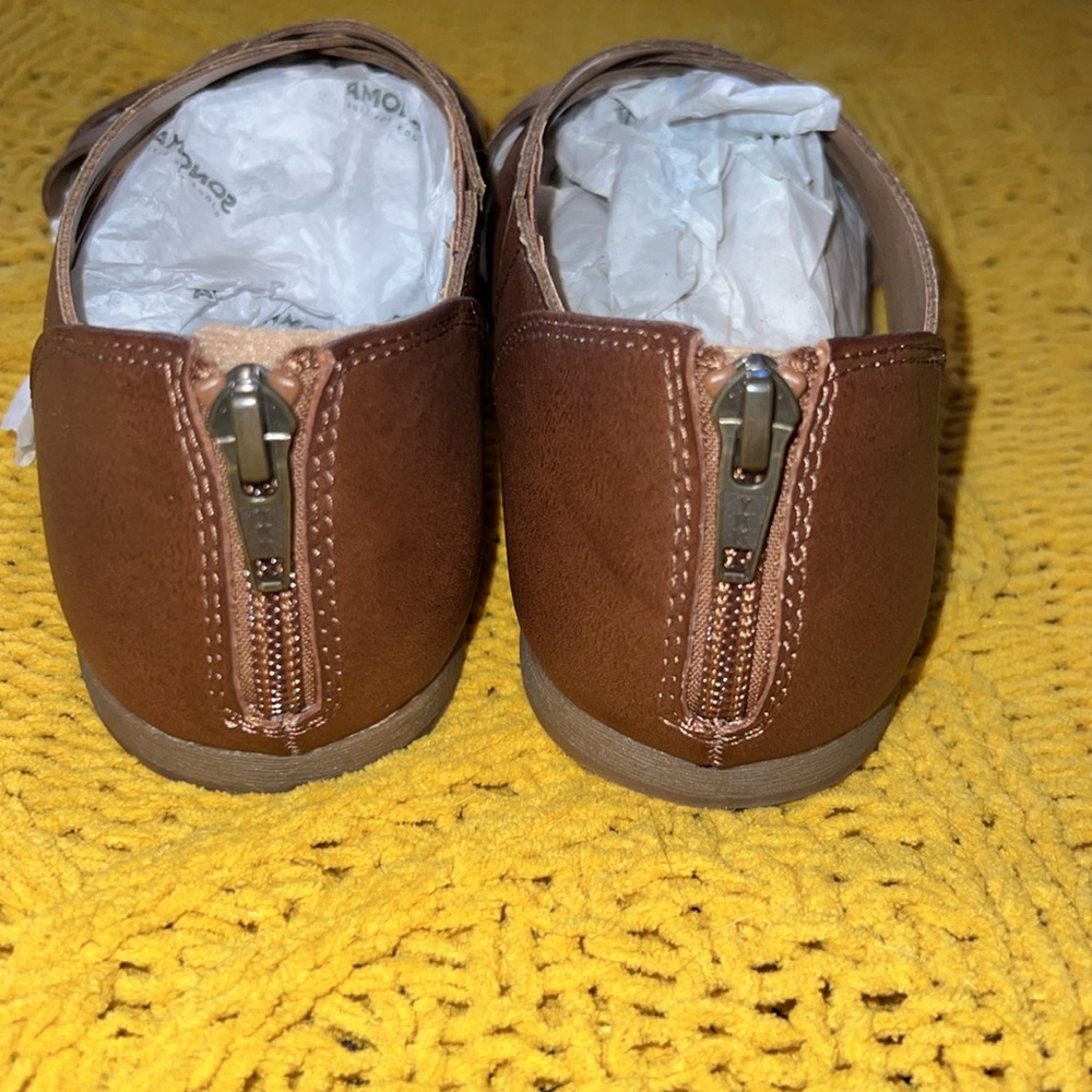 NWOT Sonoma Size 8 Brown Sandals - Picture 5 of 9